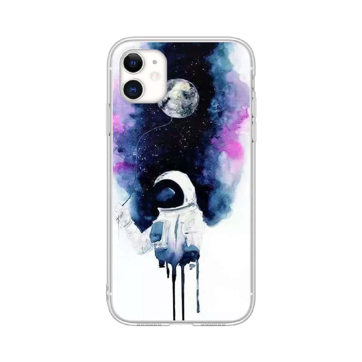 

Astronaut Print Phone Case, Multicolor