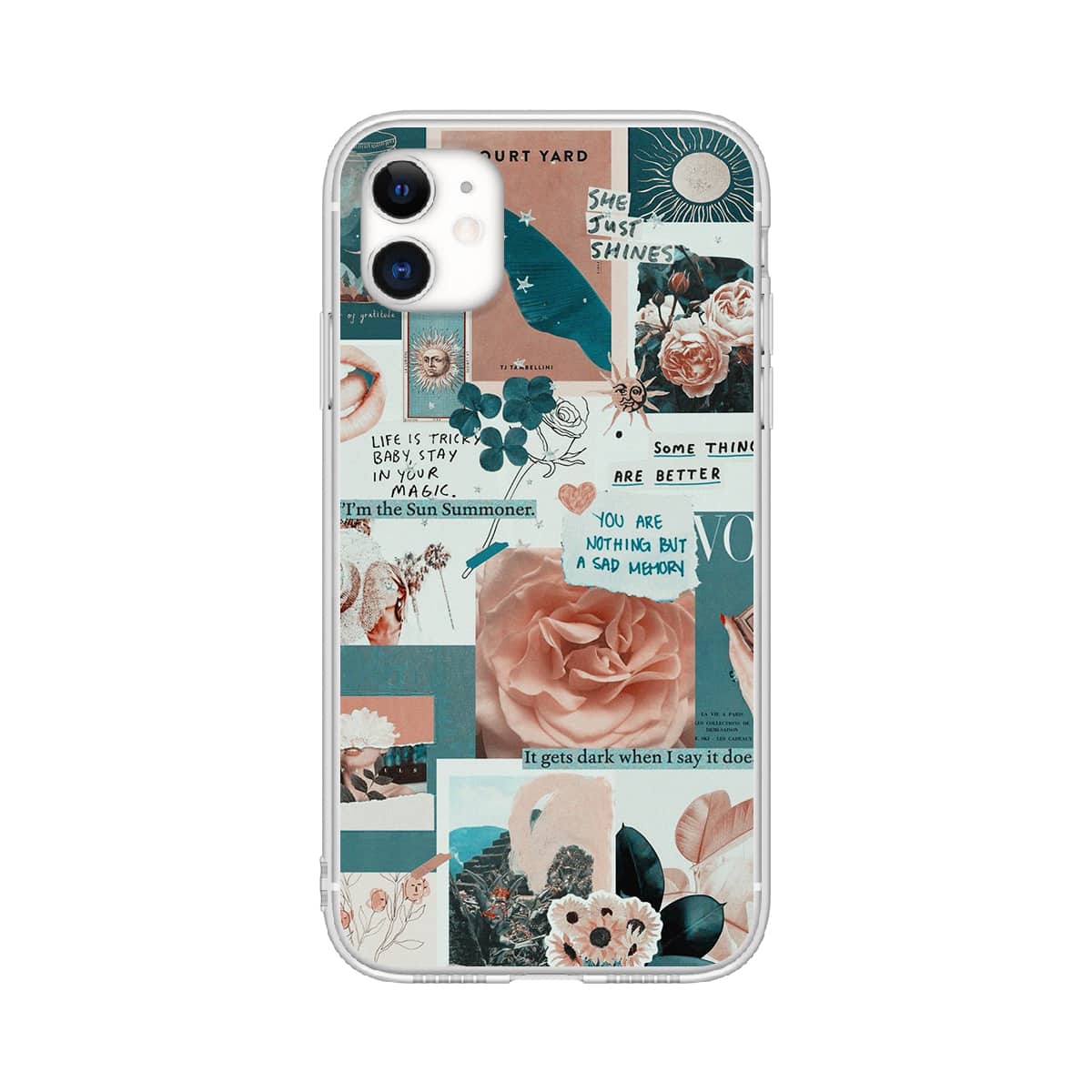 

Mix Pattern Phone Case, Multicolor