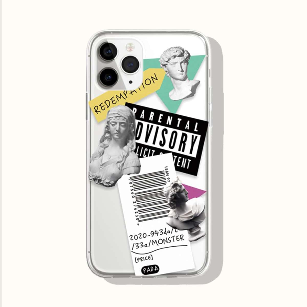 

Figure Print Phone Case, Multicolor