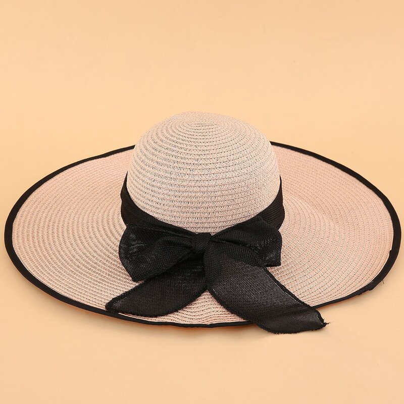 

Bow Tie Sun Hat, Pink