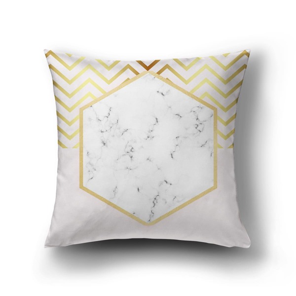 

Marble Pattern Cushion Cover Without Filler, Multicolor