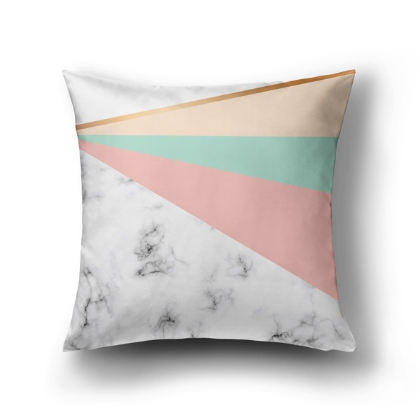 

Marble Pattern Cushion Cover Without Filler, Multicolor