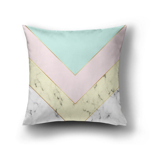 

Marble Pattern Cushion Cover Without Filler, Multicolor
