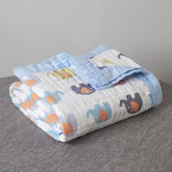 

Baby Cartoon Graphic Blanket, Multicolor