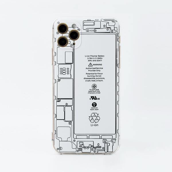 

Mainboard Pattern Phone Case, Multicolor