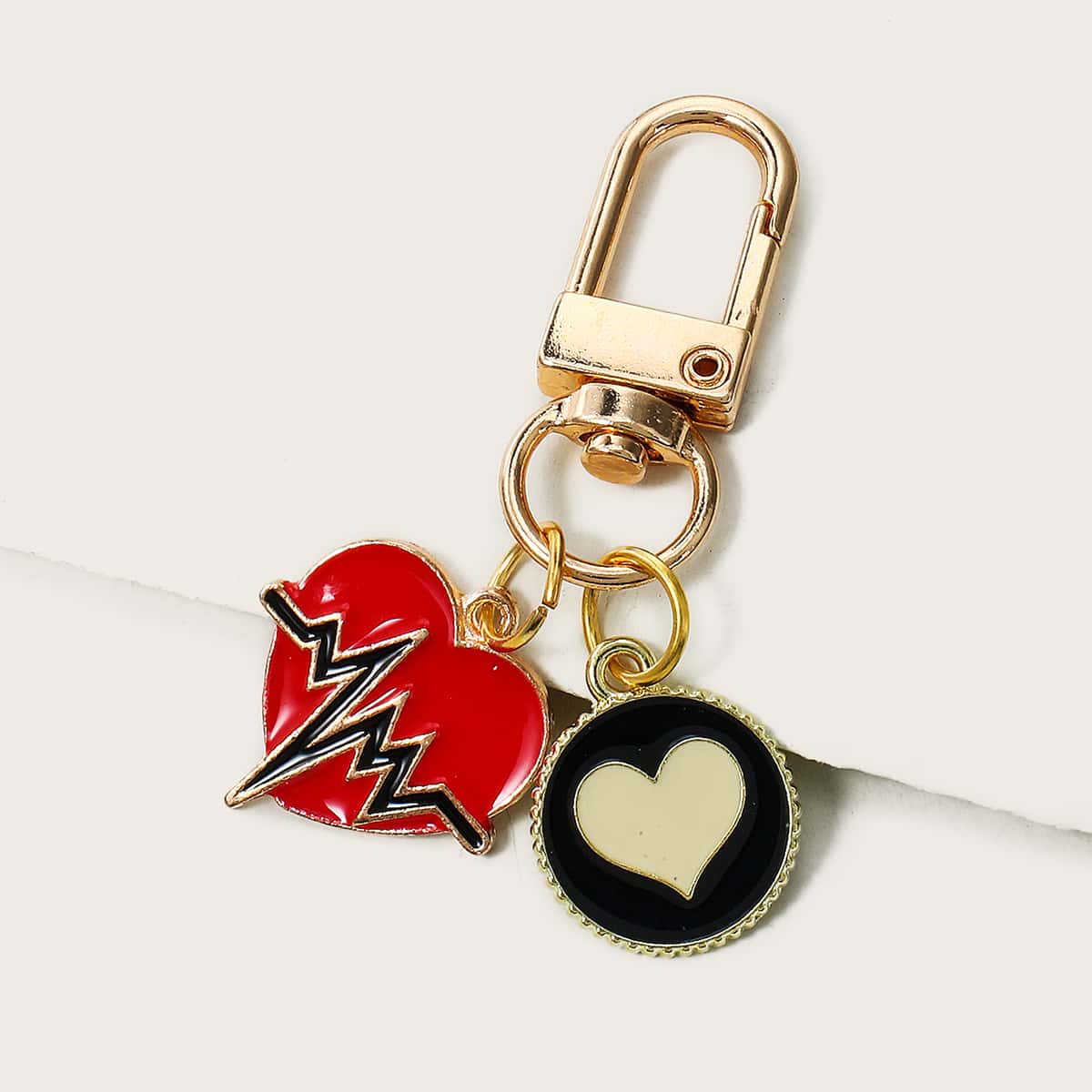 

Heart Bag Charm, Multicolor