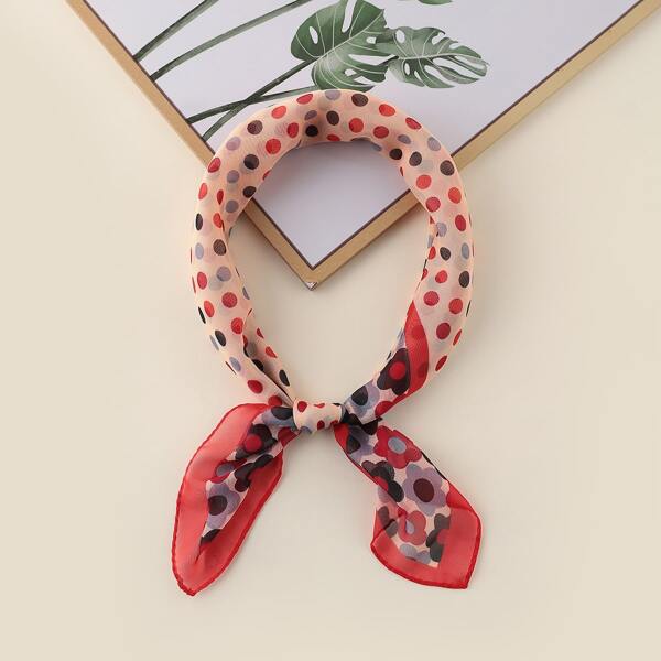 

Floral Print Scarf, Multicolor