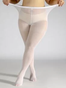 Plus Mesh Tight - White - View 2