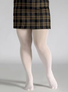 Plus Mesh Tight - White - View 6