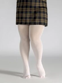 Plus Mesh Tight - White - View 7