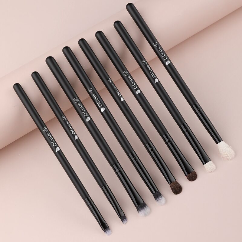 

8pcs Eyeshadow Brush Set, Black