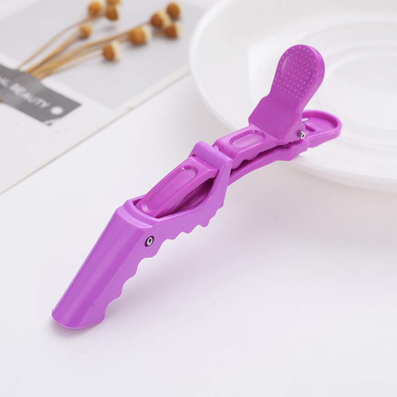 

Salon Croc Hair Styling Clip, Purple