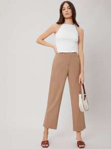 MOTF PREMIUM CRISS-CROSS SMOCKED TOP - White - View 9