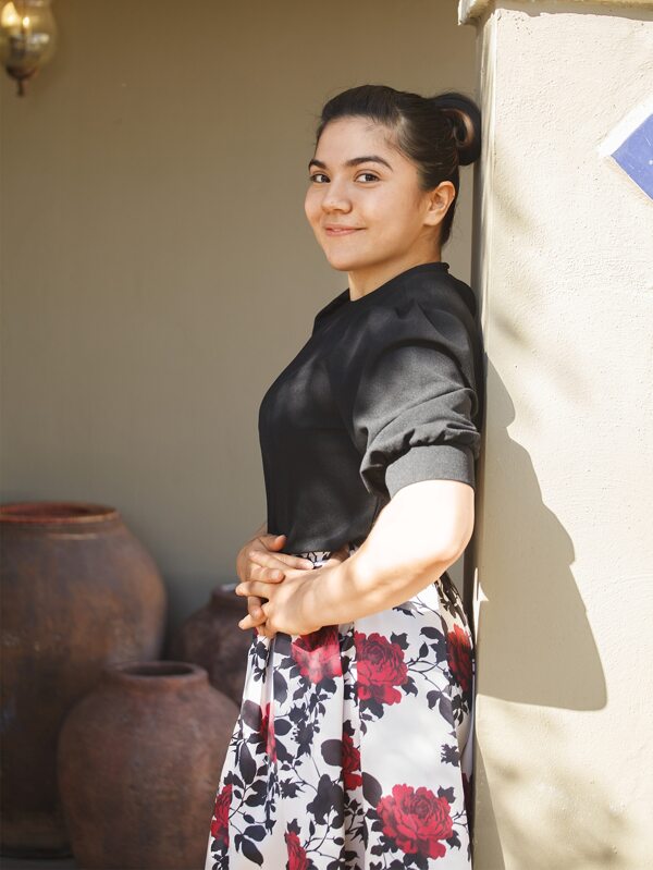 Firerie Top sólido de manga farol