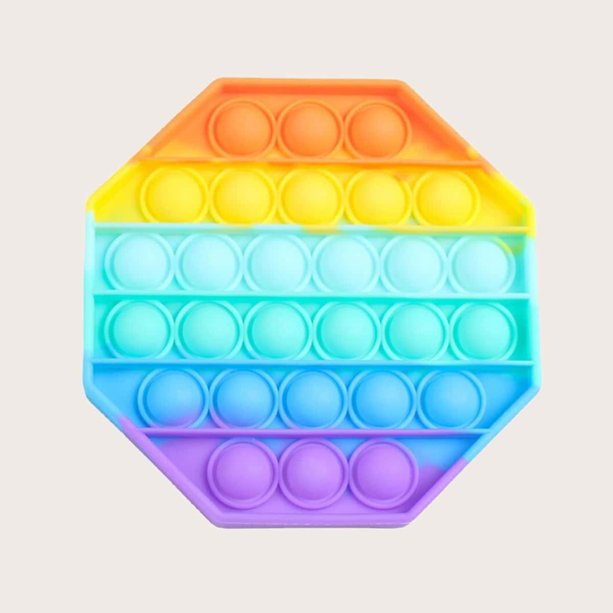 

1pc Rainbow Math Mental Arithmetic Desktop Toy, Multicolor