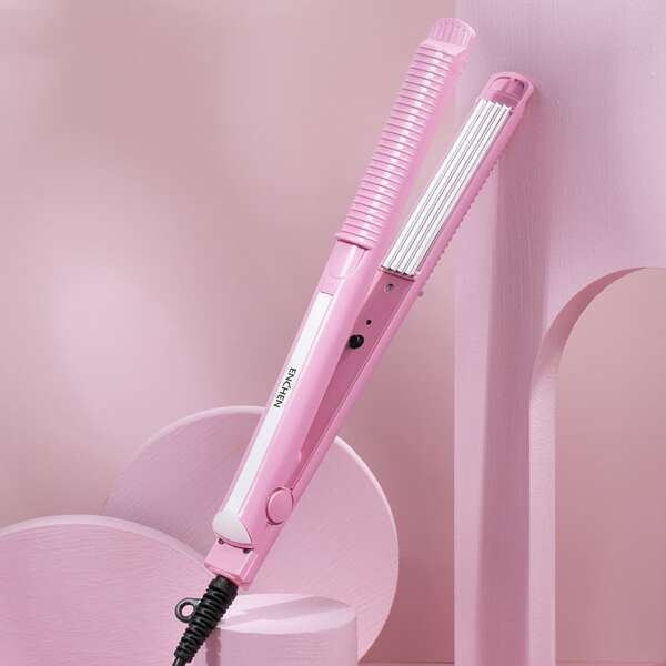 

2 In 1 Hair Curler & Straightener, Pink