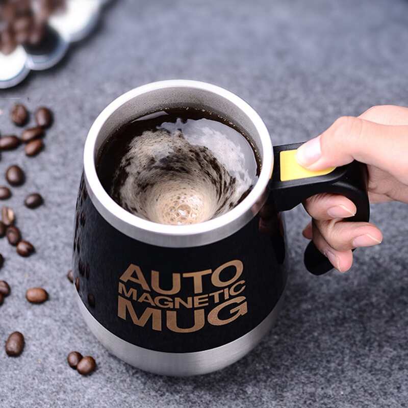 

Automatic Self Stirring Mug Coffee Cup, Black