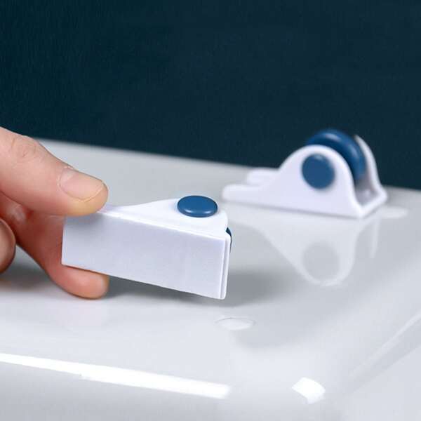 

4pcs Mini Self-adhesive Wheel, Blue