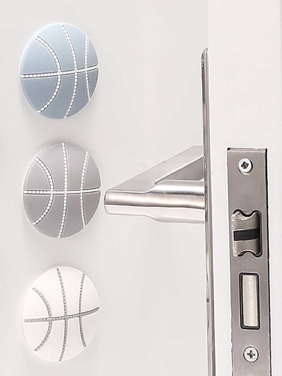 1pc Basketball Shaped Random Door Crash Pad - Multicolor - View 1