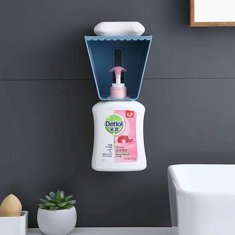 

1pc Wall Mounted Bottle Holder, Multicolor