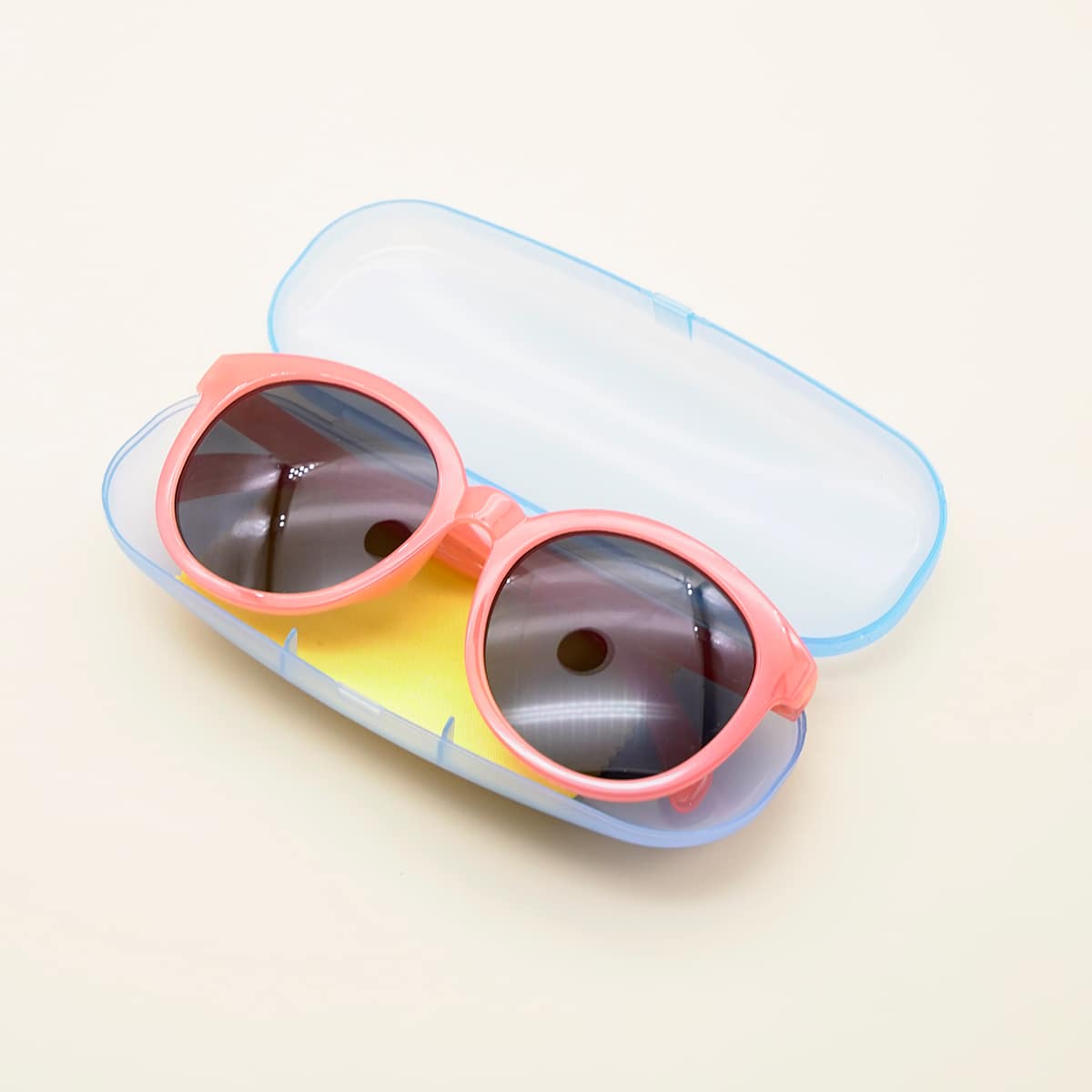 

Round Frame Sunglasses, Pink