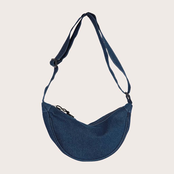 

Men Minimalist Crossbody Bag, Navy blue