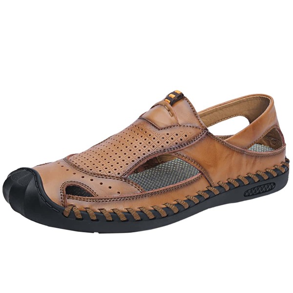 

Men Hollow Out Sandals, Brown