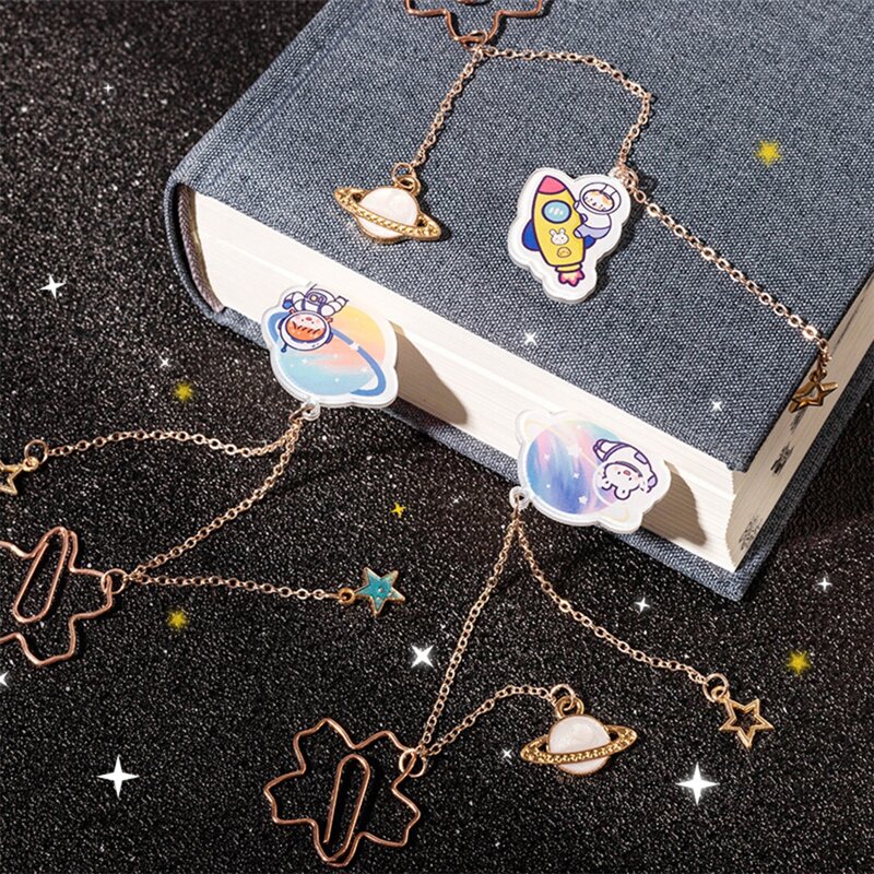 

1pc Random Cartoon Pendant Bookmark, Multicolor