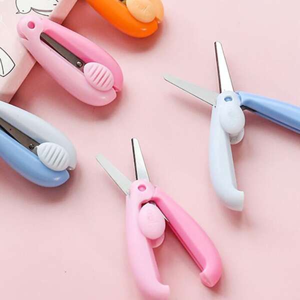 

1pc Random Portable Mini Scissors, Multicolor