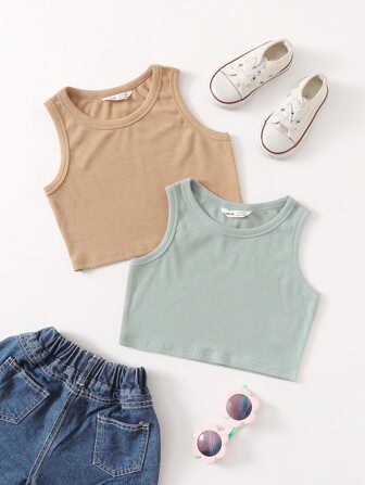 فتاة ما بين الطفولة والمراهقة 2 حزمة من الخزان العنق المضلع