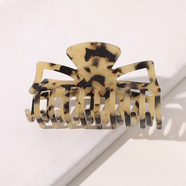 

Tortoiseshell Pattern Hair Claw, Multicolor