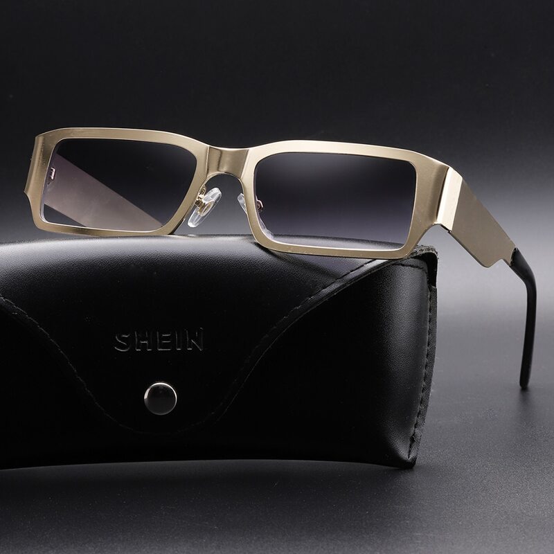 

Guys Metal Frame Tinted Lens Sunglasses, Dusty purple