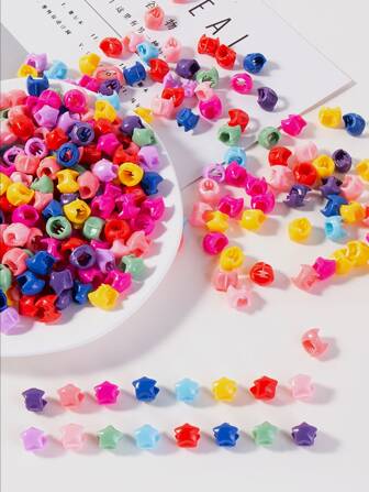 50入組星星設計發夾,可愛款式