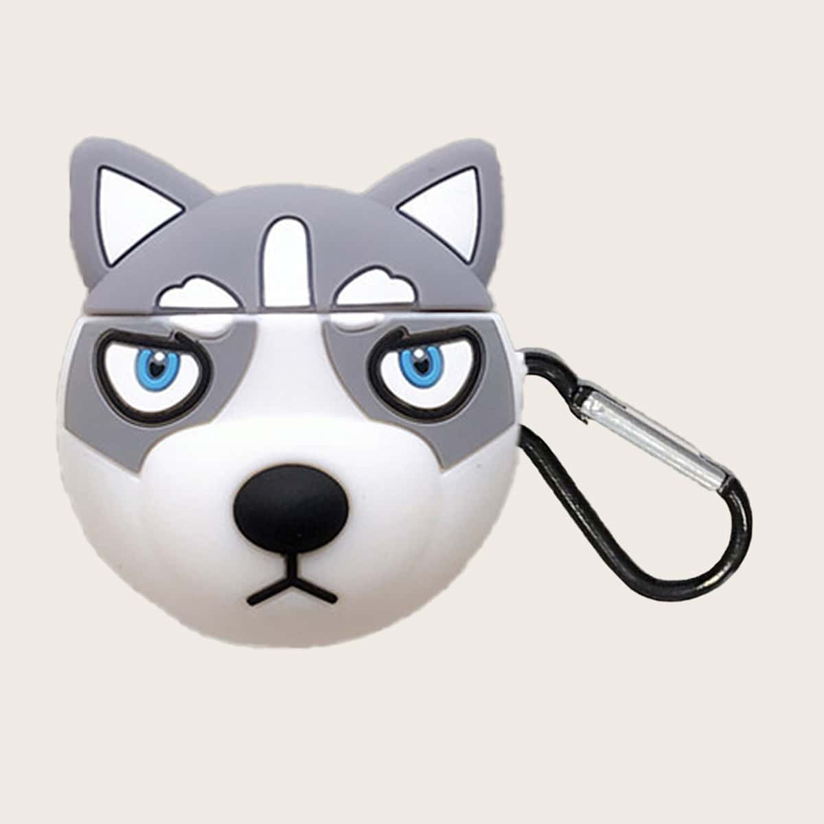 

Dog Shaped Case For Airpods, Grey