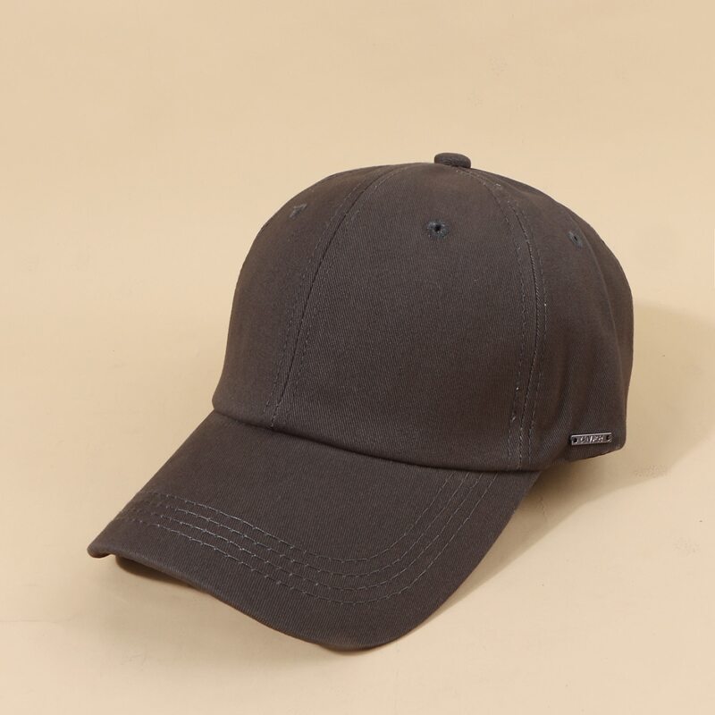 

Simple Baseball Cap, Brown