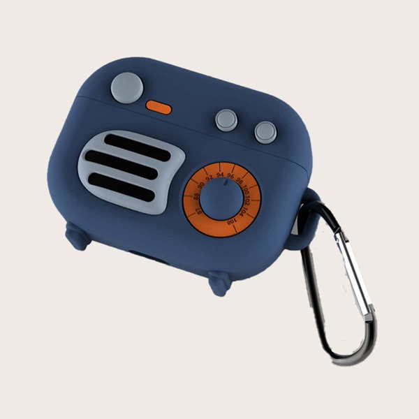 

Retro Stereo Shaped Case For Airpods, Royal blue