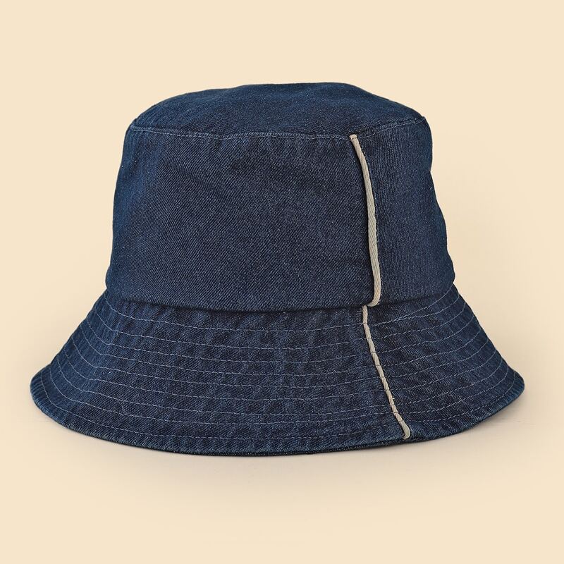 

Simple Bucket Hat, Navy blue
