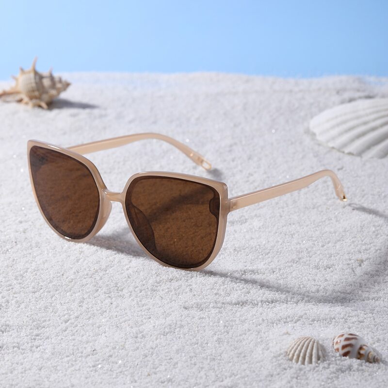 

Cat Eye Tinted Lens Sunglasses