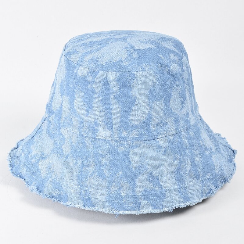 

Tie Dye Pattern Bucket Hat, Blue