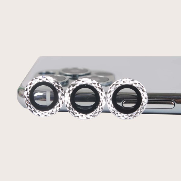 

3pcs Metal Eagle Eye Phone Lens Film, Silver