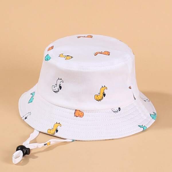 

Kids Cartoon Graphic Bucket Hat, Multicolor
