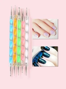 29pcs Nail Art Tool Set,Nail Supplies,Nail Tools,Nail Art Tools,Back To School,Nails,Nail Tools For Press On Nails - Multicolor - View 6