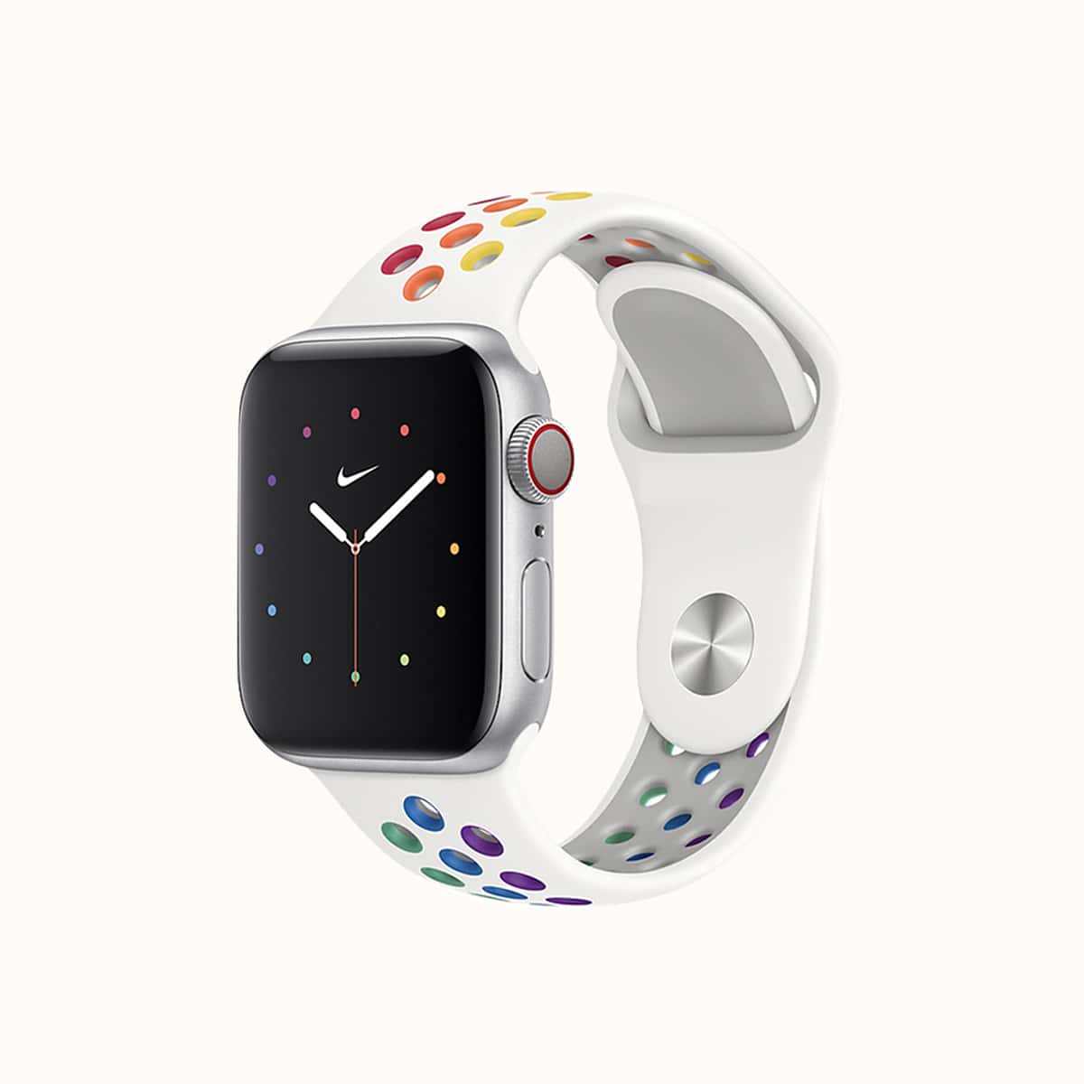 

1pc Cutout Apple Watch Band, Multicolor