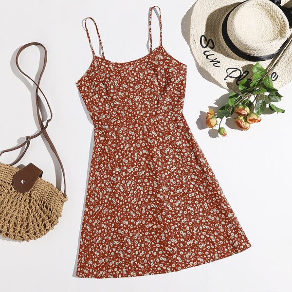 

Ditsy Floral Cami Dress, Multicolor