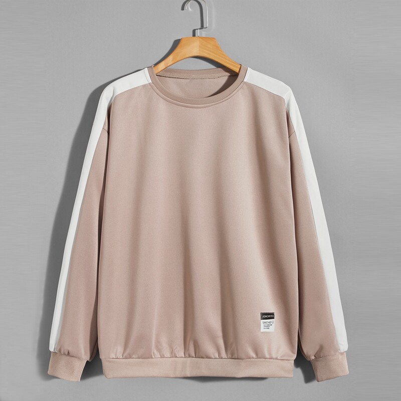 

Guys Contrast Tape Sweatshirt, Multicolor
