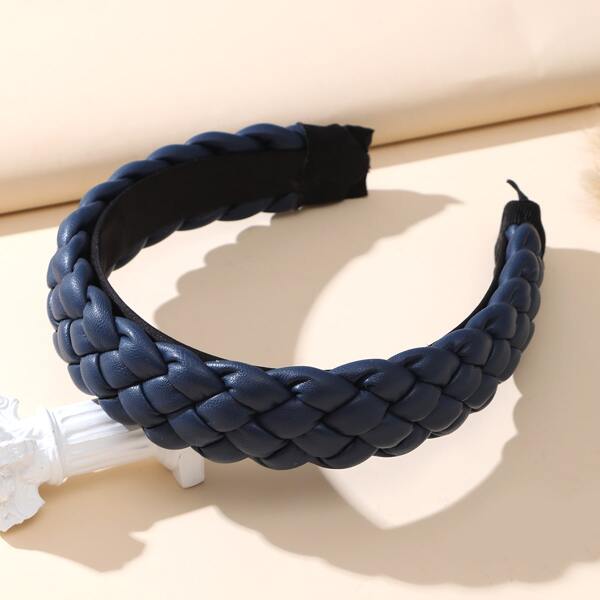 

Braided Design Hair Hoop, Blue