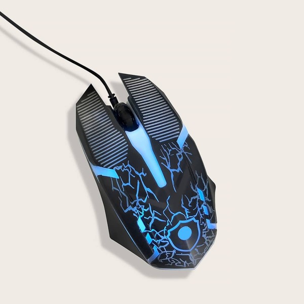 

Luminous Wired Gaming Mouse, Black
