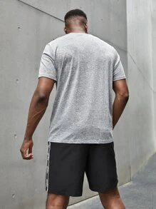 Manfinity VCAY Tops Nam Thú vật Giải trí - Xám - Xem 2