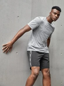 Manfinity VCAY Tops Nam Thú vật Giải trí - Xám - Xem 5