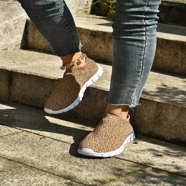 

Leopard Running Shoes, Multicolor